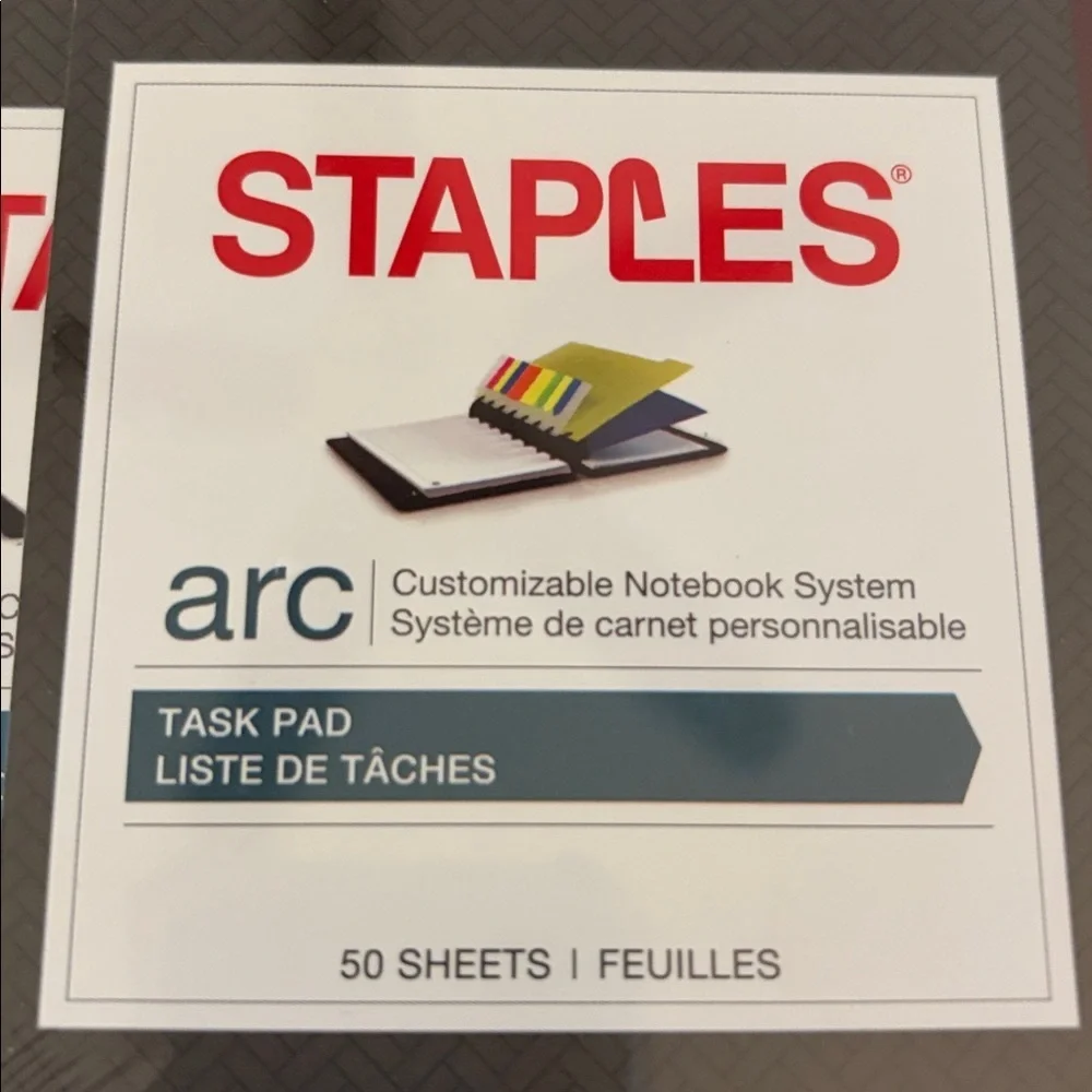 Staples JR task pad 5.5 x 8.5 for Dis bound Arc “Gotta get it done Now”